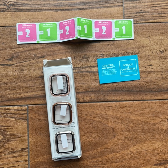 Avidda | 3-pack iWatch Case | Tempered Glass | Ultra Thin | 40mm Series 6/5/4/SE - Picture 7 of 9